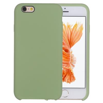 iPhone 7 & 8 Siliconen + Kunststof back cover Hoesje (mint groen)