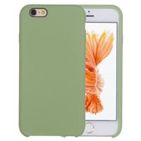 iPhone 7 & 8 Siliconen + Kunststof back cover Hoesje (mint groen)