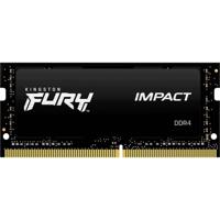 Kingston FURY Impact Werkgeheugenmodule voor laptop DDR4 32 GB 1 x 32 GB ECC 3200 MHz 204-pins SO-DIMM CL20 KF432S20IB/32