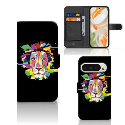 Google Pixel 9 | 9 Pro Leuk Hoesje Lion Color Google Pixel 9 | 9 Pro Leuk Hoesje Lion Color