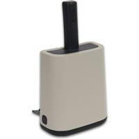 Rotho biala kattenbakschep + zakjes en houders cappuccino