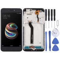 LCD-scherm en digitizer volledige assemblage met frame voor Xiaomi Redmi 5A (zwart)