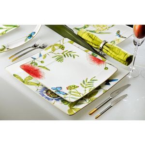 Villeroy & Boch Amazonia Dinerbord Vierkant Porselein Multi kleuren 1 stuk(s)