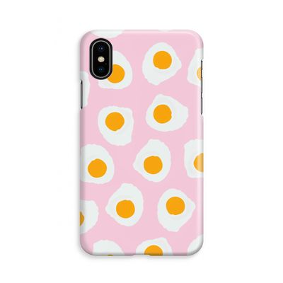 Dancing eggs: iPhone Xs Volledig Geprint Hoesje