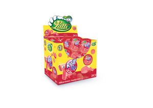 Lutti Roll Up Aardbei Kauwgomrollen 24 Stuks
