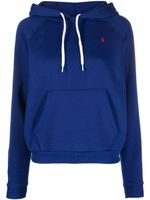 Polo Ralph Lauren hoodie en coton mélangé à logo - Bleu - thumbnail