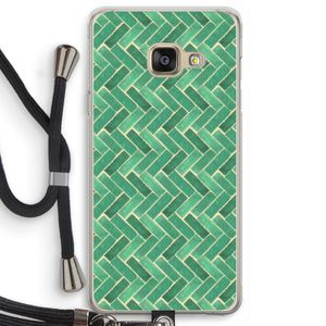 Moroccan tiles 2: Samsung Galaxy A3 (2016) Transparant Hoesje met koord