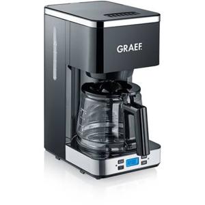 Graef filterkoffieapparaat - family line - grijs + zwart