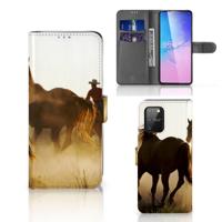 Samsung S10 Lite | Telefoonhoesje | Met pasjeshouder | Design Cowboy