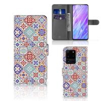Samsung Galaxy S20 Ultra | Bookcase | Tiles Color