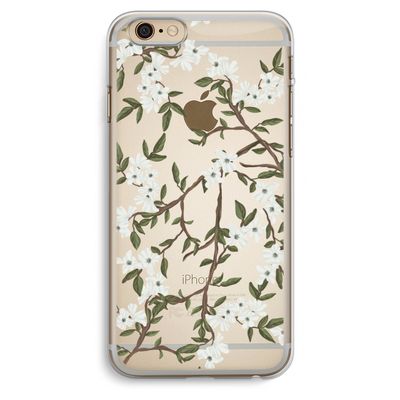 Blossoming spring: iPhone 6 Plus / 6S Plus Transparant Hoesje
