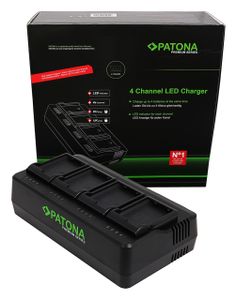 Premium 4-fold Charger EN-EL15 Nikon D600 D750 D800 D810 D810A D7000 D7100 D7200 D7500