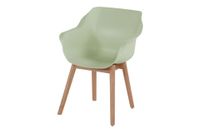 Hartman | Tuinstoel Sophie met Armleuningen Teak | French Green