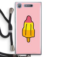 Raketijsje: Sony Xperia XZ1 Transparant Hoesje met koord