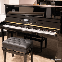 Yamaha B3E PE messing piano (zwart hoogglans)