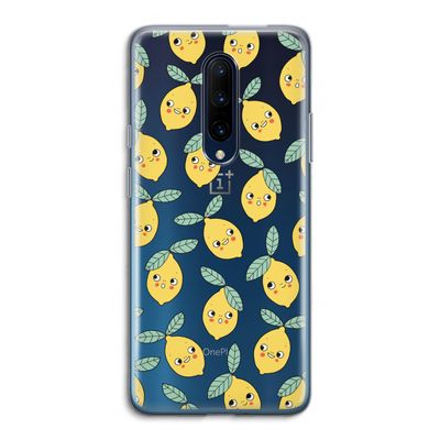 Citroenen: OnePlus 7 Pro Transparant Hoesje
