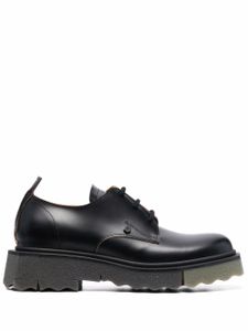 Off-White derbies à semelle éponge - Noir