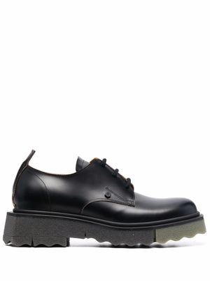 Off-White derbies à semelle éponge - Noir