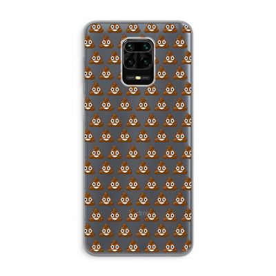 Poop emoji: Xiaomi Redmi Note 9 Pro Transparant Hoesje