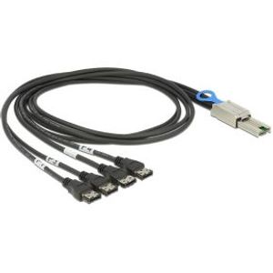 DeLOCK 83064 Serial Attached SCSI (SAS)-kabel 1 m 6 Gbit/s