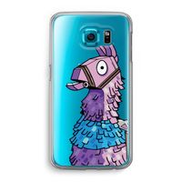 Lama: Samsung Galaxy S6 Transparant Hoesje