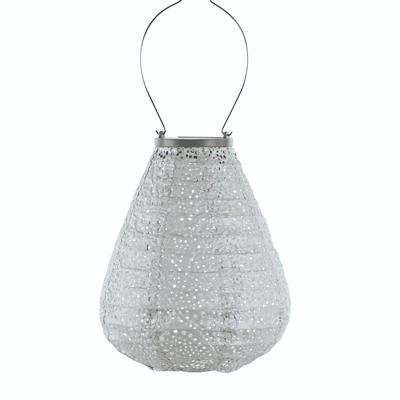 Tulip 20 Paisley Silver Solar lampion - Lumiz