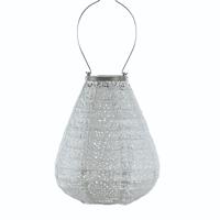 Tulip 20 Paisley Silver Solar lampion - Lumiz