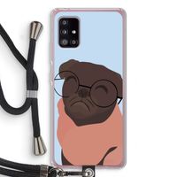Ludo: Samsung Galaxy A51 5G Transparant Hoesje met koord