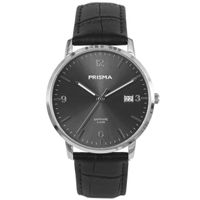 Prisma P.1646 Herenhorloge Saffierglas 39 mm - thumbnail