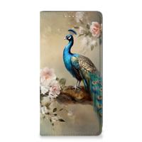 Smartphone hoesje voor Samsung Galaxy S23 Vintage Pauwen