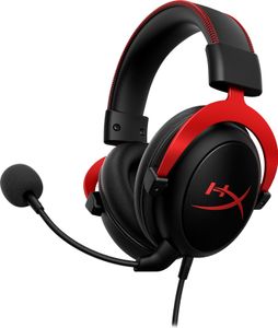 HyperX Cloud II Red Over Ear headset Gamen Kabel Stereo Zwart/rood