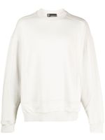 STYLAND x notRainProof panelled cotton sweatshirt - Gris