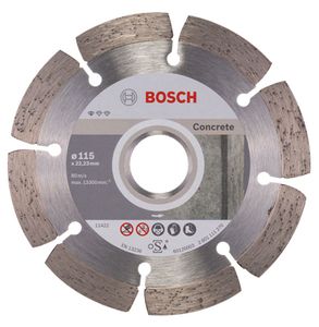 Bosch Accessoires Diamantdoorslijpschijf Standard for Concrete 230 x 22,23 x 2,3 x 10 mm 10st - 2608603243