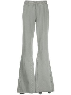 ENTIRE STUDIOS pantalon de jogging à coupe évasée - Gris