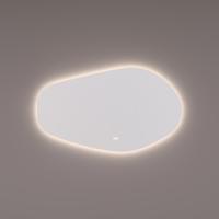 HIPP Design spiegel Organisch 140x75 cm - Indirecte LED Rondom + Spiegelverwarming + Kleurenwissel + Touch Dimmer