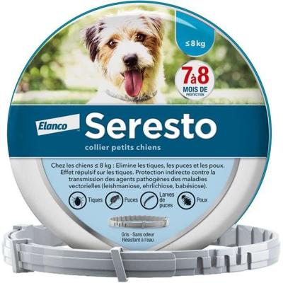 SERESTO Ongediertebestrijdingshalsband - Voor kleine honden