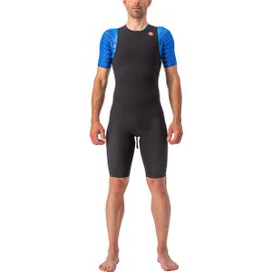 Castelli Elite Swim Skin korte mouw zwart heren M