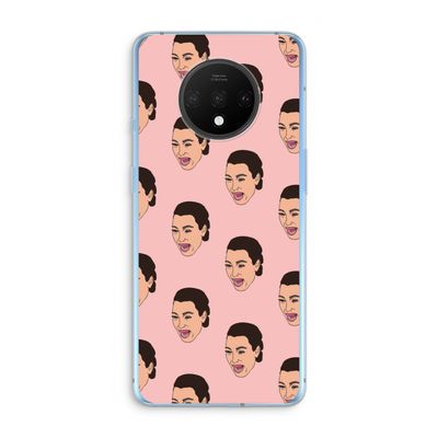 Ugly Cry Call: OnePlus 7T Transparant Hoesje