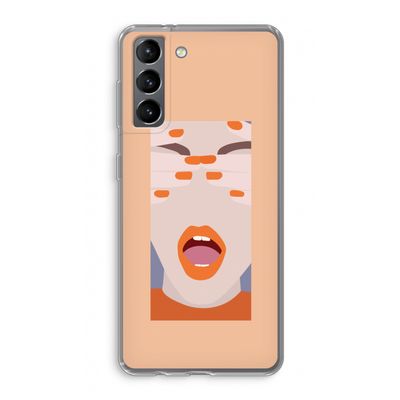 Surprise: Samsung Galaxy S21 Transparant Hoesje