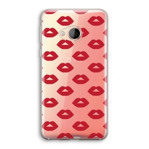 Lips: HTC U Play Transparant Hoesje