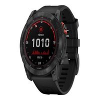 Garmin fenix 7X Solar Sporthorloge - 51 mm - Zwart / Grijs