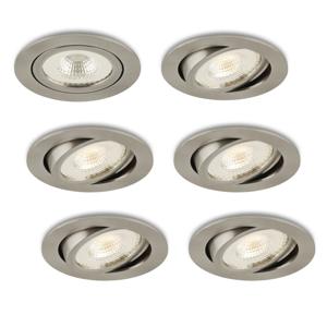 LED-inbouwspot Vivaro RVS 5W interne driver