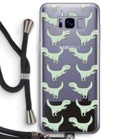 Dinos: Samsung Galaxy S8 Plus Transparant Hoesje met koord
