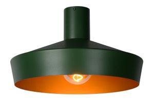 Lucide CARDIFF - Plafonnière - Ø 40 cm - 1xE27 - Groen