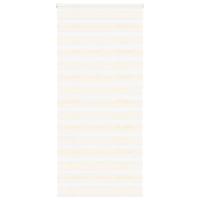 VidaXL Zebra rolgordijn 115x230 cm stofbreedte 110,9 cm marmerbeige
