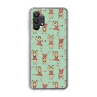 Gymboys: Samsung Galaxy A32 5G Transparant Hoesje Gymboys: Samsung Galaxy A32 5G Transparant Hoesje