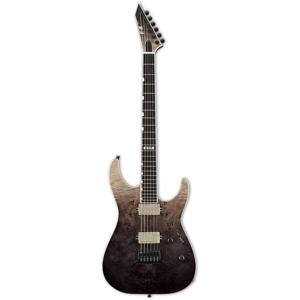 ESP E-II M-II NT Hipshot Black Natural Fade met koffer