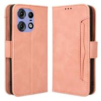 Motorola Edge 50 Pro Cardholder Series Portemonnee Hoesje - Roze - thumbnail