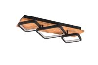 Trio Design plafondlampRama 3800lm - hout met zwart - 643210332