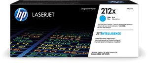 HP toner 212X, 10.000 pagina&apos;s, OEM W2121X, cyaan